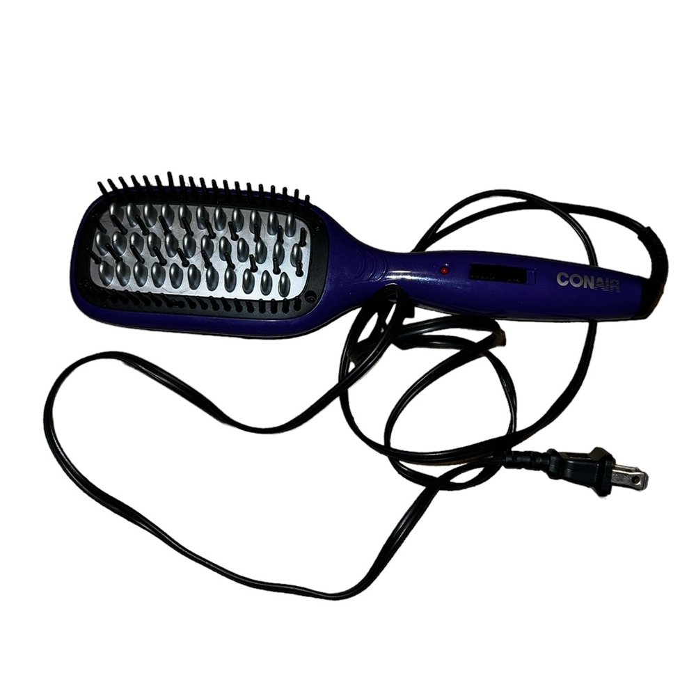 Conair heating straightener brush